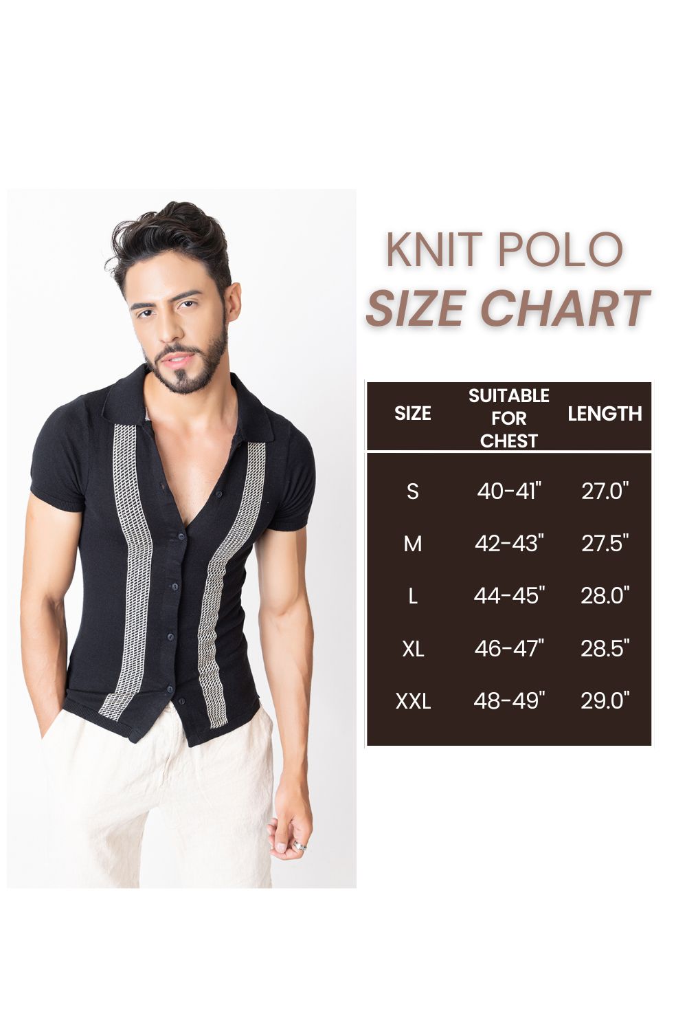 Cable Knit Polo T-shirt I Lavendar