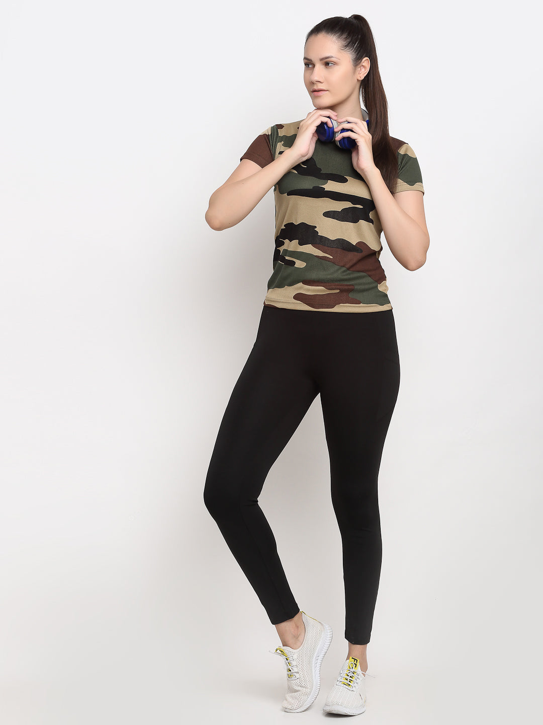 Dri-Fit Sports T-shirt I Army Camo